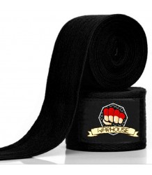 WarHouse Boxbandagen Wraps 2,5m Schwarz