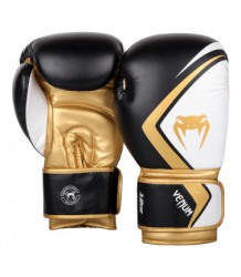 Venum Contender 2.0 Boxhandschuhe Schwarz/Weiß/Gold