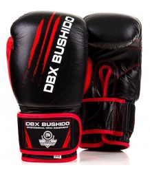 DBX Bushido Boxhandschuhe Naturleder Arb 415