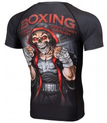 Pit Bull Rashguard Kurzarm Boxen 19 Shortsleeve