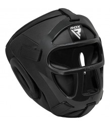 RDX T1 Schutzboxhelm mit abnehmbarem Kühlergrill Schwarz