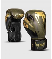 Venum Impact Boxhandschuhe Khaki/Gold