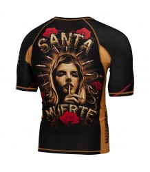 Extreme Hobby Rashguard Kurzarm Santa Muerte