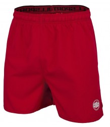 Pit Bull Performance Sport Shorts Laufen Rot