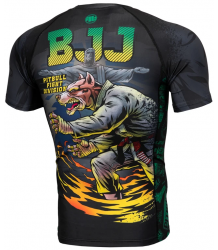 Pit Bull Rashguard Kurzarm Shortsleeve Masters Of Bjj