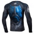 Pit Bull Rashguard Totenkopf Hund Longsleeve