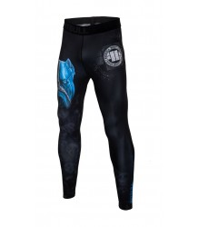 Pit Bull Leggings Totenkopf Hund