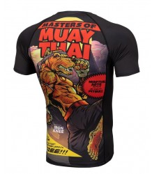 Pit Bull Rashguard Kurzarm Shortsleeve Masters Of Muay Thai