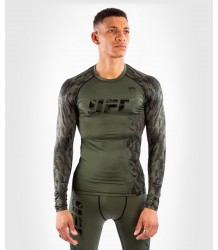 Venum Performance UFC Authentic Fight Woche Longsleeve Khaki