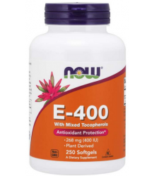 Now Foods E 400 Vitamin E 400 250 Kapseln