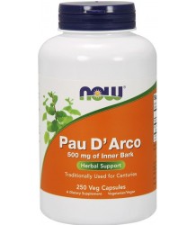 Now Foods Pau Darco 500 Mg 250 Caps