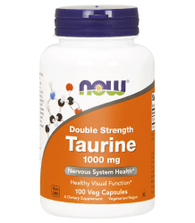 Now Foods Taurin doppelte Stärke 1000 Mg 250 pflanzliche Zellulosekapseln