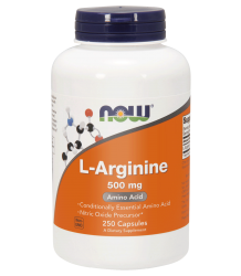 Now Foods L Arginin 500 Mg 250 Caps