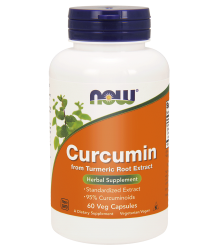 Now Foods Curcumin Curcumin-Extrakt 60 Vcaps