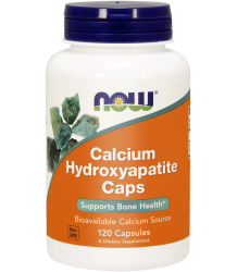 Now Foods Calcium Hydroxylapatit 120 Kapseln