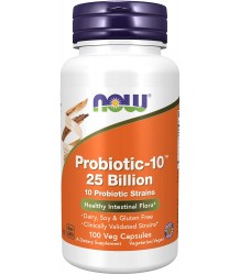 Now Foods Probiotic 10™ 25 Milliarden Einheiten 100 Vcaps