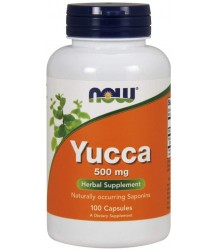 Now Foods Yucca 500 Mg 100 Caps