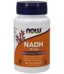 Now Foods Nadh 10mg 60 Vcaps