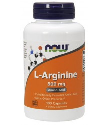 Now Foods L Arginin 500mg 100 Kapseln