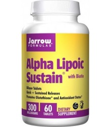 Jarrow Formulas Alpha Lipoic Sustain 300mg mit Biotin 60 Tabletten