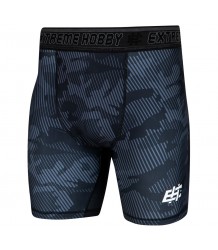 Extreme Hobby Vale Tudo Havoc Kompression Shorts Schwarz