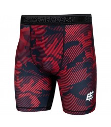 Extreme Hobby Vale Tudo Havoc Rote Kompressionsshorts