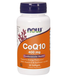 Now Foods Coenzym Coq10 400mg 30 Kapseln