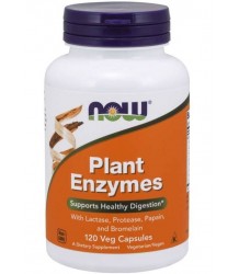 Now Foods Pflanzenenzyme Verdauungsenzyme 120 Kapseln