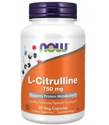 Now Foods L Citrullin 750 Mg 90 Kapseln