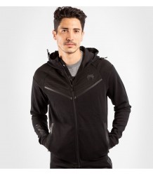 Venum Laser Evo 2.0 Sweatshirt mit Kapuze Schwarz/Schwarz