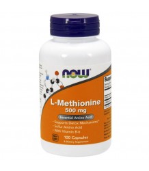 Now Foods L Methionin 500 Mg 100 Kapseln