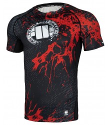 Pit Bull Rashguard Blood Dog Performance