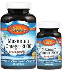 Carlson Labs Maximum Omega 2000 90+30 Kapseln