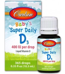 Carlson Labs Baby's Super Daily D3 10 Ml.