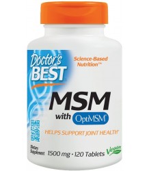 Doctor's Best Msm mit Optimsm Vegan 120 Vcpas