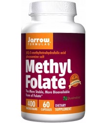 Jarrow Formulas Methyl Folsäure 400mcg 60 Kapseln