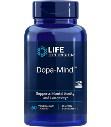 Life Extension Dopa Geist 60 vegetarische Tabs