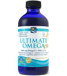 Nordic Naturals Ultimate Omega Xtra 3400mg Zitrone 237 ml.