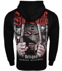 Octagon No Face No Cage Schwarzes Sweatshirt mit Kapuze