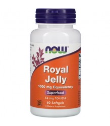 Now Foods Gelee Royal 1000mg Äquivalenz 60softgels