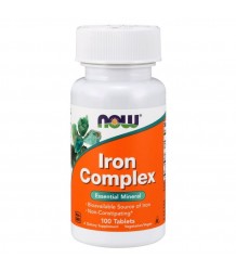 Now Foods Iron-Komplex 100 Tabletten