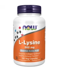 Now Foods L Lysin 500mg 100 Tabletten