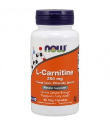 Now Foods L Carnitin 250mg 60 Vcaps