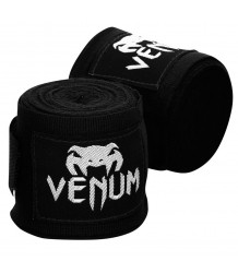 Venum Boxbandagen Wraps 4m Schwarz/Weiß