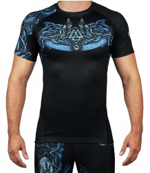 Ground Game Rashguard Viking Kurzarm Schwarz