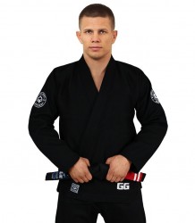 Ground Game Kimono Gi Do Bjj Jiu Jitsu Gamer Schwarz