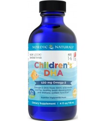 Nordic Naturals Kinder Dha 530mg Erdbeere 119 Ml.