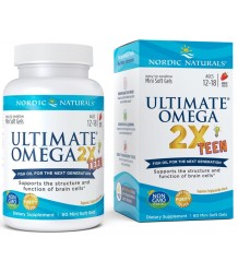 Nordic Naturals Ultimate Omega 2x Teen 60 Weichkapseln