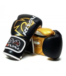 Rival Boxsack Handschuhe Rb7 Fitness Plus Schwarz/Gold