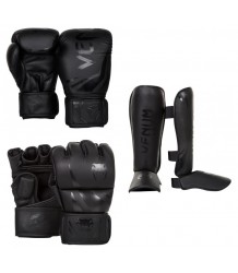 Venum Mma Challenger Boxhandschuhe Mma Handschuhe Bizeps Protektoren Schwarz